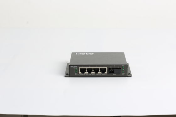 4 λιμένες 1 διακόπτης 5 RJ45 πρόσβασης Ethernet λιμένων ανερχόμενων ζεύξεων 100M FX λιμένας