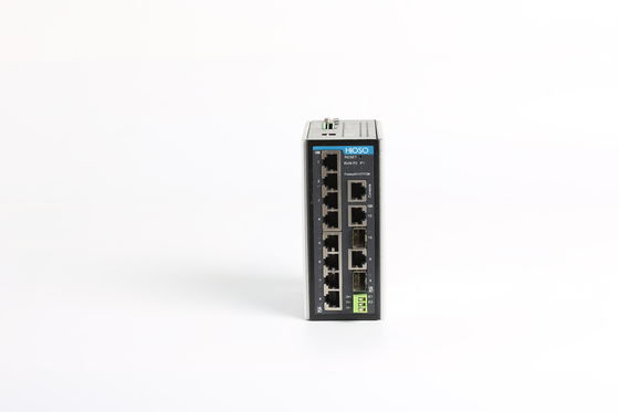 Αντίστροφος διακόπτης Ethernet ραγών επιπέδων DIN HiOSO IP30 προστασίας σύνδεσης