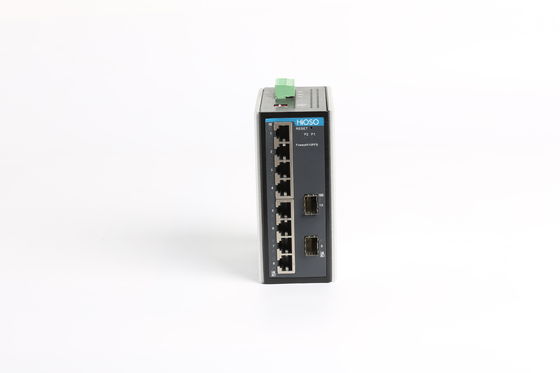Επικυρωμένος Συμβούλιο Πολιτιστικής Συνεργασίας διακόπτης 10 Ethernet ραγών της Shell DC12V DIN μετάλλων IP40 λιμένας
