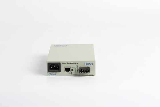 HiOSO 850nm οπτικό στο μετατροπέα Ethernet, οπτικός μετατροπέας 2W μέσων