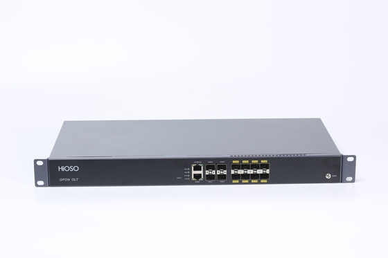 HA7308G-J 8PON GPON Υποστήριξη OLT WEB SNMP CLI 4 GE/10GE SFP/SFP+(10GE) οπτικές θύρες uplink